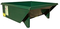 Jesco 215200 Husky Dumper Low Profile Self Dumping Hopper, .25 Cubic Yard. / 2800 Lb. Capacity