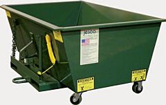 Jesco 264140 Husky Dumper Filter Press Self Dumping Hopper, 1.36 Cubic Yard. / 2800 Lb. Capacity