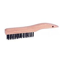 Radnor 64000442 Carbon Steel Shoe Handle Scratch Brush 4 X 16 Rows