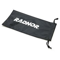 Radnor 64051454 Black Nylon Eyewear Pouch With Drawstring Closure