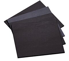 Radnor 64005024 4 1/2" X 5 14" Shade 8 Heat Treated Glass Filter Plate