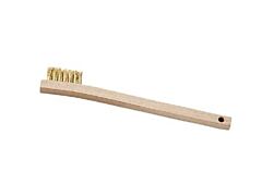 Radnor 64000445 Stainless Steel Inspection Brush With Lace Back And Wood Handle