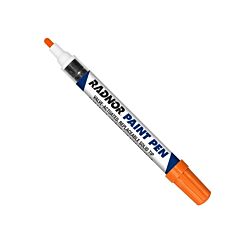 Radnor 64002398 Orange Valve Action Paint Pen Marker (12 Per Box)