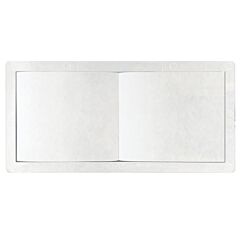 Radnor 64005053 2" X 4 14" 1.75 Diopter Polycarbonate Magnifying Lens