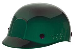 Radnor 64051047 Green Polyethylene Cap Style Bump Cap With Suspension