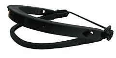 Radnor 64051068 Plastic Faceshield Mounting Brackets With Rubber Band For Hard Hats