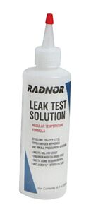 Radnor 64000136 8 Ounce Bottle Clear Regular Temperature Leak Test Solution Liquid