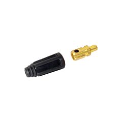Radnor 64002168 Model Sk-25 200 Amp Dinse Style Male Euro Cable Plug For #6 - #2 Cable
