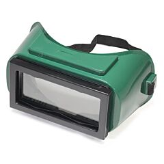 Radnor 64005090 Fixed Front Welding Goggles With Green Soft Frame And Shade 5 Green 2" X 4" Lens