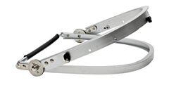 Radnor 64051066 Aluminum Faceshield Mounting Brackets For Hard Caps
