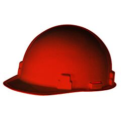 Radnor 64051018 Orange Smoothdome Polyethylene Cap Style Hard Hat With 1-Touch Suspension