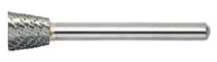 Radnor 64007525 Sn-51Dc 14" X 14" Inverted Cone Shape Double Cut Carbide Burr