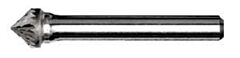 Radnor 64007404 Sk-1Dc 14" X 18" 90 Degree Cone Shape Double Cut Carbide Burr