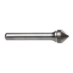 Radnor 64007424 Sk-4Sc 716" X 14" 90 Degree Cone Shape Single Cut Carbide Burr