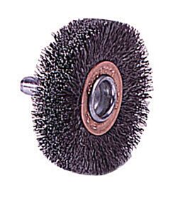 Radnor 64000432 3" X 14" Stainless Steel Crimped Wire Mounted Conflex Brush