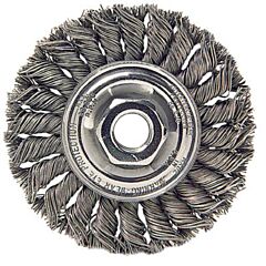 Radnor 64000372 4" X 5/8" - 11" Stainless Steel Knot Wire Wheel Brush