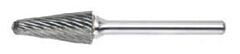 Radnor 64007439 Sl-1L6Sc 14" X 5/8" Radius Cone Shape Single Cut Carbide Burr