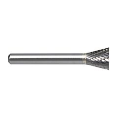 Radnor 64007519 Sn-4Dc 12" X 12" Inverted Cone Shape Double Cut Carbide Burr