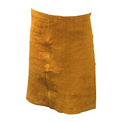 Radnor 64055136 24" X 24" Bourbon Brown One-Piece Premium Side Split Cowhide Apron