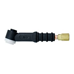 Radnor 64005652 9 Air Cooled Tig Torch With A Rigid 60 Degree Head, 125 Amps @ 60% Duty Cycle.