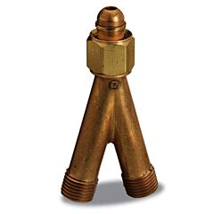 Radnor 64003973 916" - 18 B Rh Brass Oxygen Y Connection