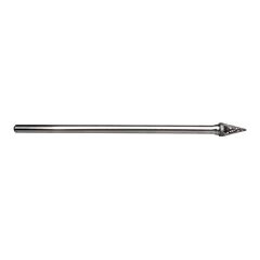 Radnor 64007487 Sm-4L6Dc 38" X 5/8" Pointed Cone Shape Double Cut Carbide Burr