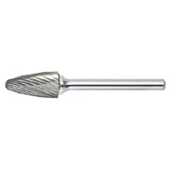 Radnor 64007303 Sf-5L6Sc 12" X 1" Radius Tree Shape Single Cut Carbide Burr