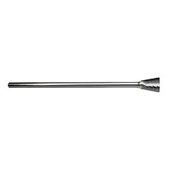 Radnor 64007523 Sn-4L6Sc 12" X 12" Inverted Cone Shape Single Cut Carbide Burr
