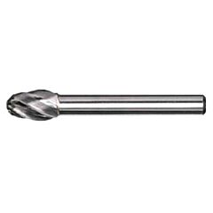 Radnor 64006934 Se-5Fm 12" X 7/8" Oval Shape Aluminum Cut Carbide Burr