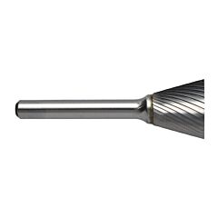 Radnor 64007536 Sn-7Sc 34" X 5/8" Inverted Cone Shape Single Cut Carbide Burr