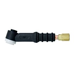 Radnor 64005657 9F Air Cooled Tig Torch With A Flexible 60 Degree Head, 125 Amps @ 60% Duty Cycle.