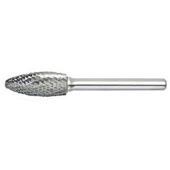 Radnor 64006965 Sh-6Dc 58" X 1 716" Flame Shape Double Cut Carbide Burr