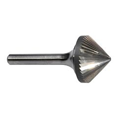 Radnor 64007436 Sk-9Sc 1" X 12" 90 Degree Cone Shape Single Cut Carbide Burr