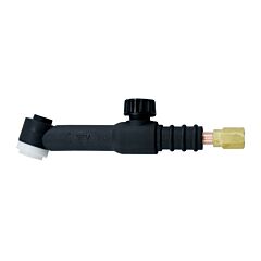 Radnor 64005662 9F Air Cooled Tig Torch With A Flexible 60 Degree Head With Valve, 125 Amps @ 60% Duty Cycle.
