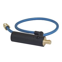 Radnor 64005686 Model Da-1820L Dinse Plug With 18" Auxiliary Hose With 58"-18Lh Nut And 78"-14Lh Power Cable Connection