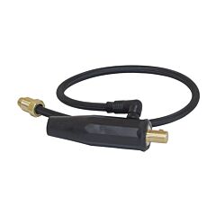 Radnor 64005712 Model Da-24F .508" Machine Connector With 18" Auxiliary Gas Hose And 58" - 18Rh Nut And 38" - 24Rh Power Cable Connection