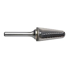 Radnor 64007465 Sl-7Sc 34" X 1 12" Radius Cone Shape Single Cut Carbide Burr