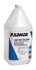 Radnor 64000137 1 Gallon Clear Regular Temperature Leak Test Solution Liquid