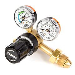 Radnor 64003036 Model Af150-580 Victor Style Single Stage Argon And Argon And Carbon Dioxide Mix Flowgauge Regulator, Cga-580