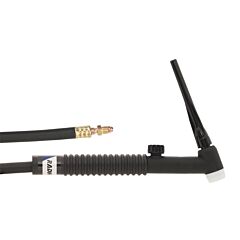 Radnor 64005476 17Fv-12-R 150 Amp Air Cooled Tig Torch With 60 Degree Flexible Head And 12.5' Cable