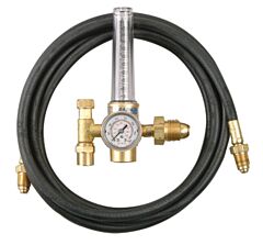 Radnor 64003041 Model Hrf-1425-580 Victor Style Single Stage Argon And Argon And Carbon Dioxide Mix Flowmeter Regulator Kit With 10' Hose, Cga-580
