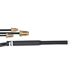 Radnor 64005861 25-25 200 Amp Water Cooled Tig Machine Torch With 180 Degree Flexible Head And 25' Cable