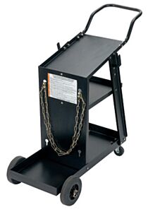 Radnor 64003570 Mig Welding Cart Made With Heavy Gauge Steel And Oversized Easy Rolling Wheels