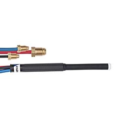 Radnor 64005858 25-12-R 200 Amp Water Cooled Tig Machine Torch With 180 Degree Flexible Head And 12.5' Cable