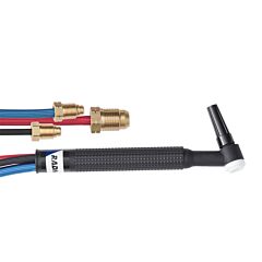 Radnor 64005499 20-25-R 250 Amp Water Cooled Tig Torch With 60 Degree Head And 25' Cable
