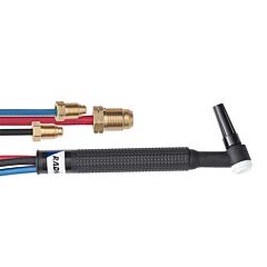 Radnor 64005782 20M-25-R 250 Amp Water Cooled Tig Torch With 60 Degree Head And 25' Cable And Mechanical Fittings