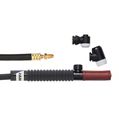 Radnor 64006076 150Vm-12-R 150 Amp Air Cooled Tig Torch With 180 Degree - 90 Degree Head And 12.5' Cable