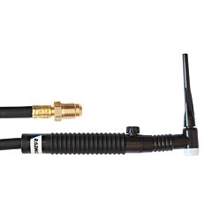 Radnor 64006147 26Fvmt-25-R 200 Amp Air Cooled Tig Torch With 70 Degree Flexible Head And 25' Cable