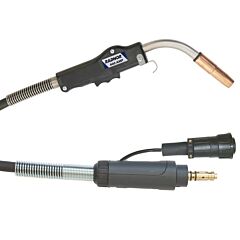 Radnor 64002491 400 A .052" - 116" Air Cooled Mig Gun With 15' Cable And Tweco 5 Pin Style Connector