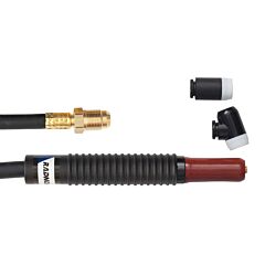 Radnor 64006108 200M-25-R 200 Amp Air Cooled Tig Torch With 180 Degree - 90 Degree Head And 25' Cable